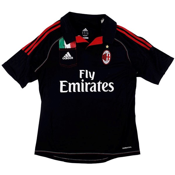 Camiseta AC Milan Tercera equipo Retro 2012 2013 Negro